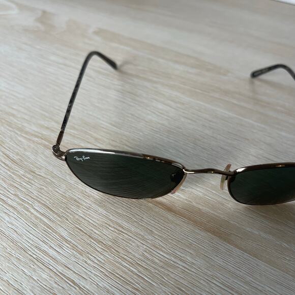 Vintage B&L Ray-Ban W2656 PPAS Sunglasses READ Slim Line Marble Brown RARE! - Picture 11 of 12